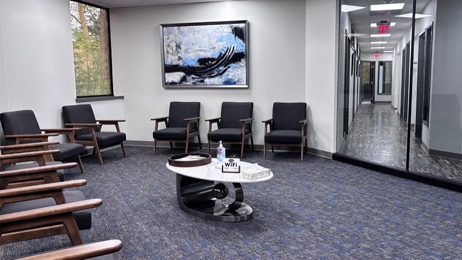 Patient care area at Norwell Oral Surgery